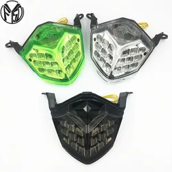 For Kawasaki Ninja ZX-10R ZX-10R 6R 2008 2009 2010 08 Rear Tail Light Brake Turn Signals Integrated LED Light Motorcycle light