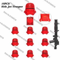 10PCS Sith Jet Troopers First Order Building Blocks Bricks Star Action Figure Wars Toys Kids