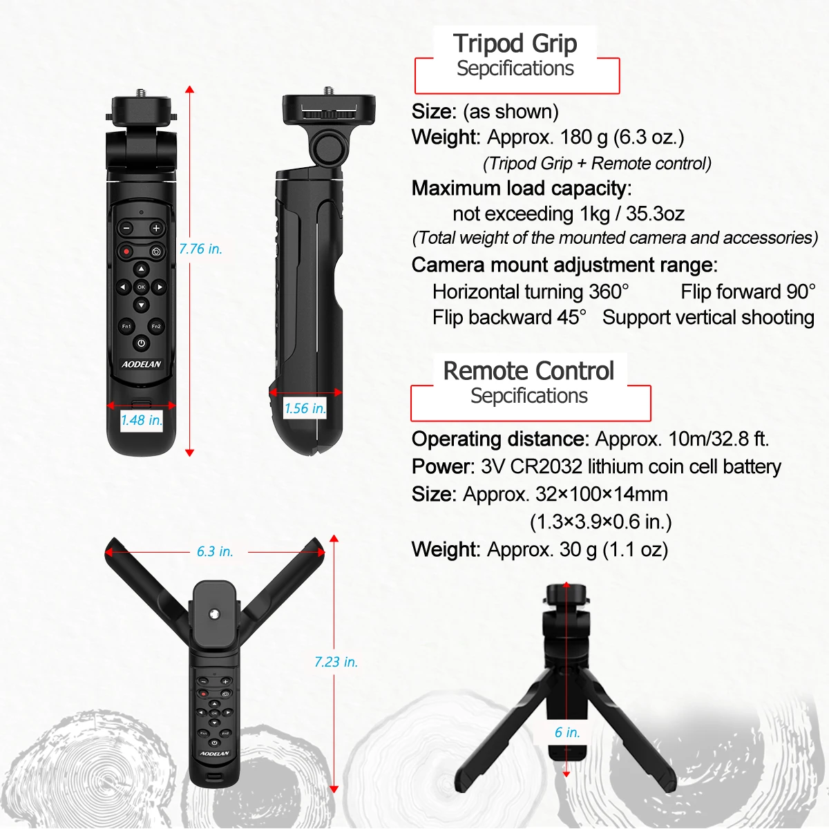 Presa per riprese con fotocamera Treppiedi da viaggio Telecomando senza fili per Nikon COOLPIX P1000 P950 B600 A1000 Z50 Z30 Z6II Z7II Zfc