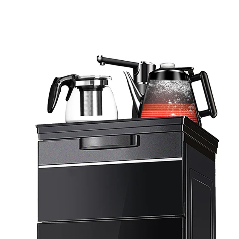 가정용 자동 급수기, 수직 냉온수 다기능 워터 디스펜서, 터치 컨트롤 가열, 빠른 가열