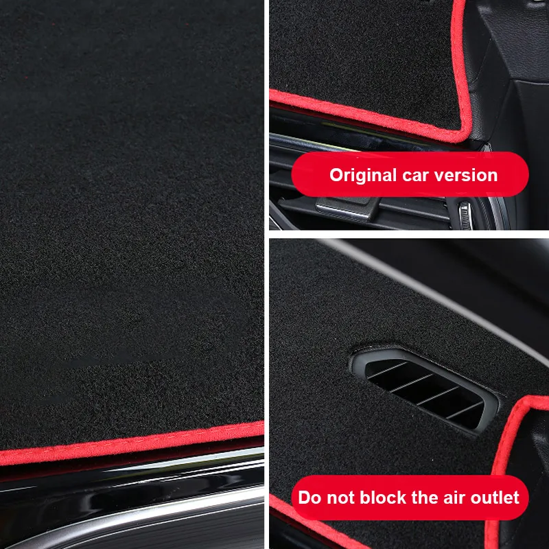 Car Dashboard Covers Dash Mats Anti Slip Mat Interior Protector Carpets For Azkarra Geely Atlas Pro Belgee X70 2022 Accessories