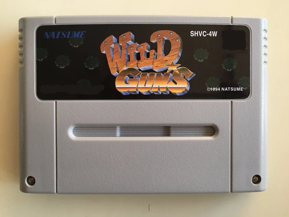 

game cards : WILD GUNS ( Japanese NTSC Version!! )