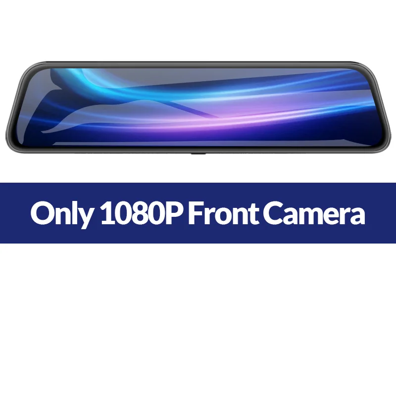 E-ACE 10 Zoll Auto DVR Spiegel Video Recorder 1080P Touchscreen Dashcam Für Auto Dual Objektiv Streaming Fahren recorder Dash Kamera