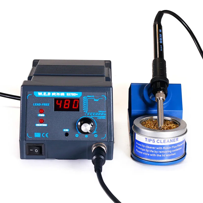 937BD 60W tavolo per saldatura a temperatura costante display digitale tavolo per saldatura elettrica tavolo per saldatura 936
