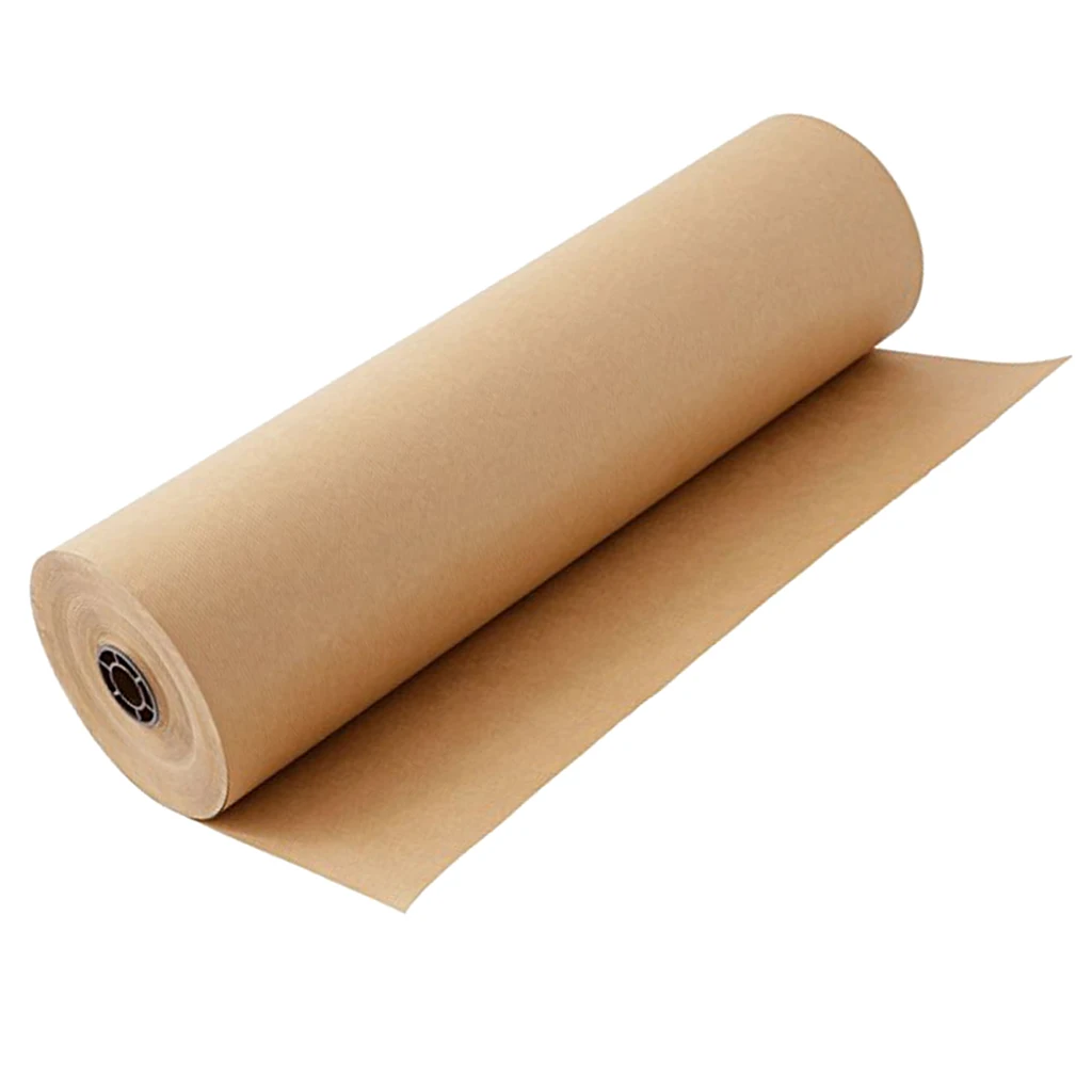 Brown Kraft Paper Roll 30m Great for Gift Wrapping, Art, Craft, Postal, Packing