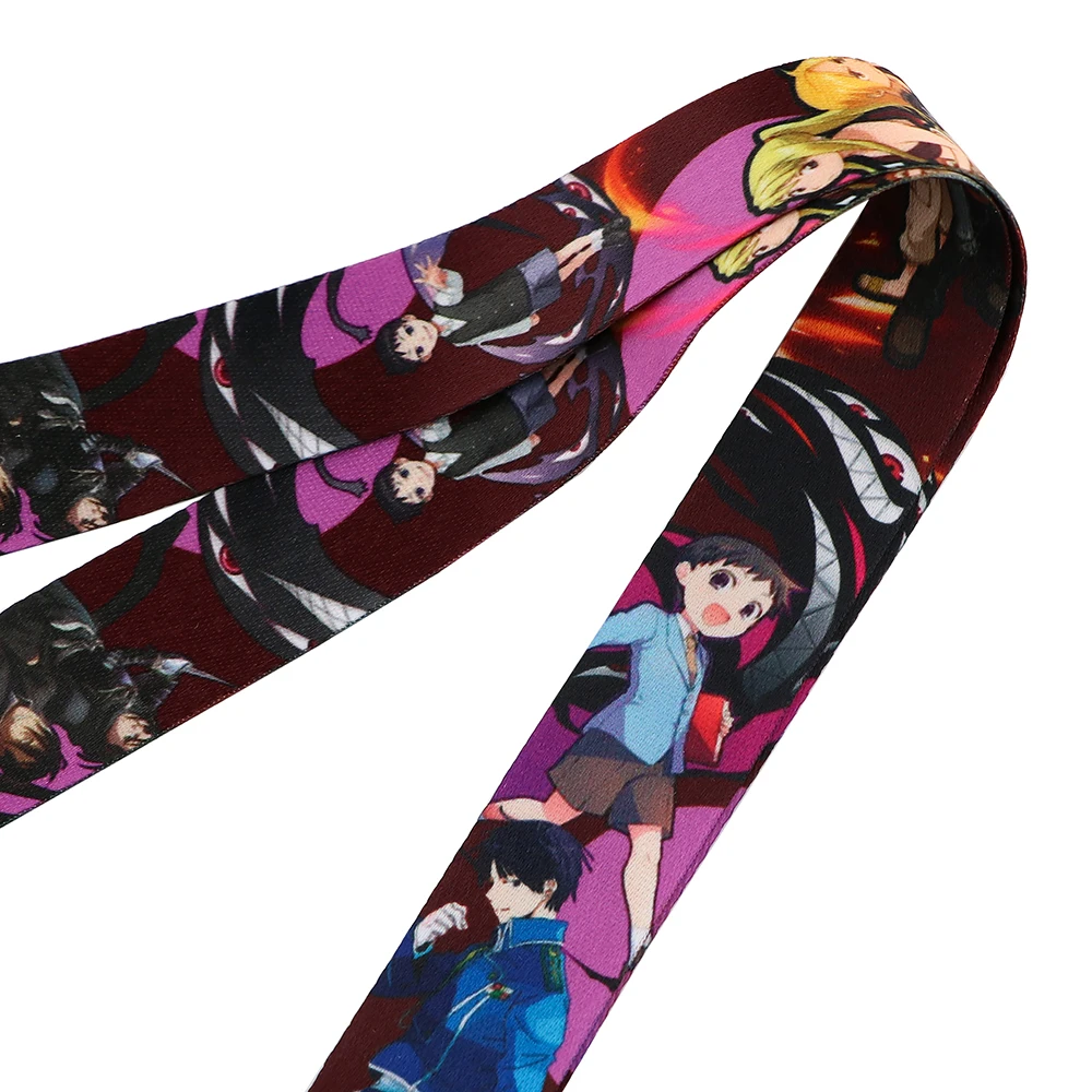 Flyingbee мультяшный Алхимик шнурок для ключей идентификационная карта для тренажерного зала ремешки USB держатель для бейджа своими руками веревка для петли шнурок X2382