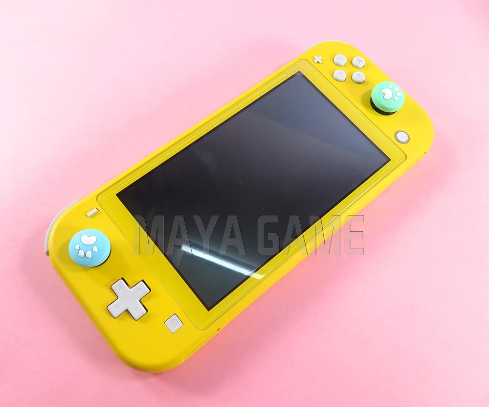 4 Uds. Tapas de silicona para agarre de pulgar para Nintendo Switch Joy-Con NS NX Lite controlador Cat Paw Joystick tapas accesorios de juego