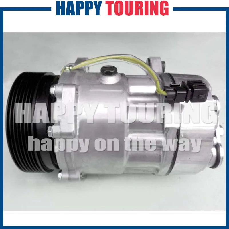 7V16 AC Compressor For Volkswagen Golf Jetta Passat 2.8L 1993-1998 357820803R 1138 1102 1156 1163 8880100125 32228 58717 699013