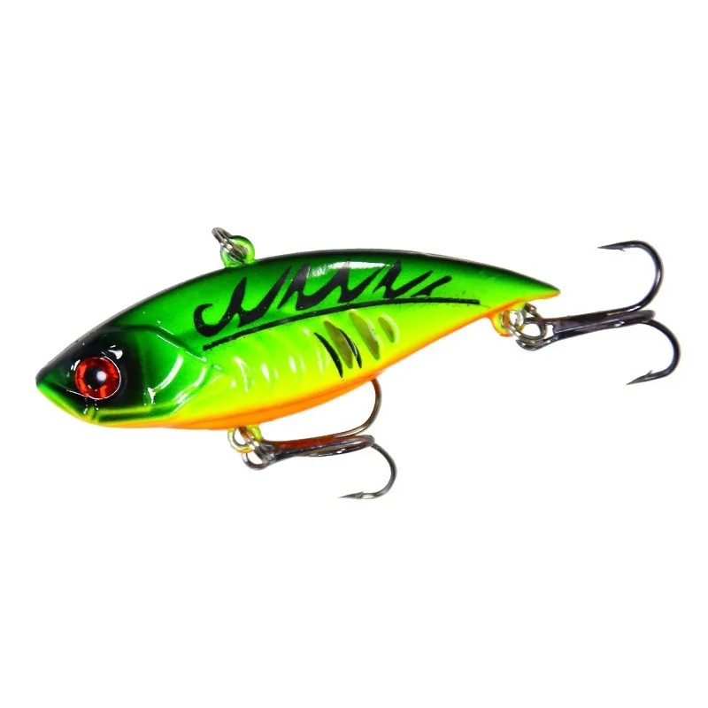 1PCS Sinking VIB Fishing Lure 6.5cm 11g Lipless Crankbait Artificial Hard Bait All Depth Winter Pike Bass Fishing Tackle