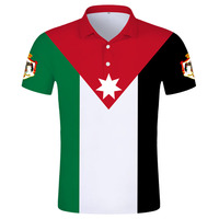 Jordan Polo Shirt Diy Free Custom Made Name Number Jor Polo Shirt Nation Flag Country Hashemite Kingdom College Print Jo Clothes