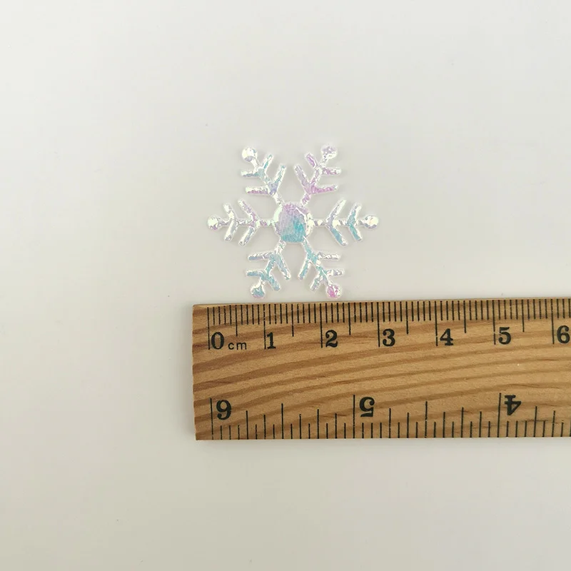 (200pcs/pack) 30mm Christmas Snowflakes Confetti Artificial Snow Xmas Tree Ornaments Decorations For Home Party Wedding Decor