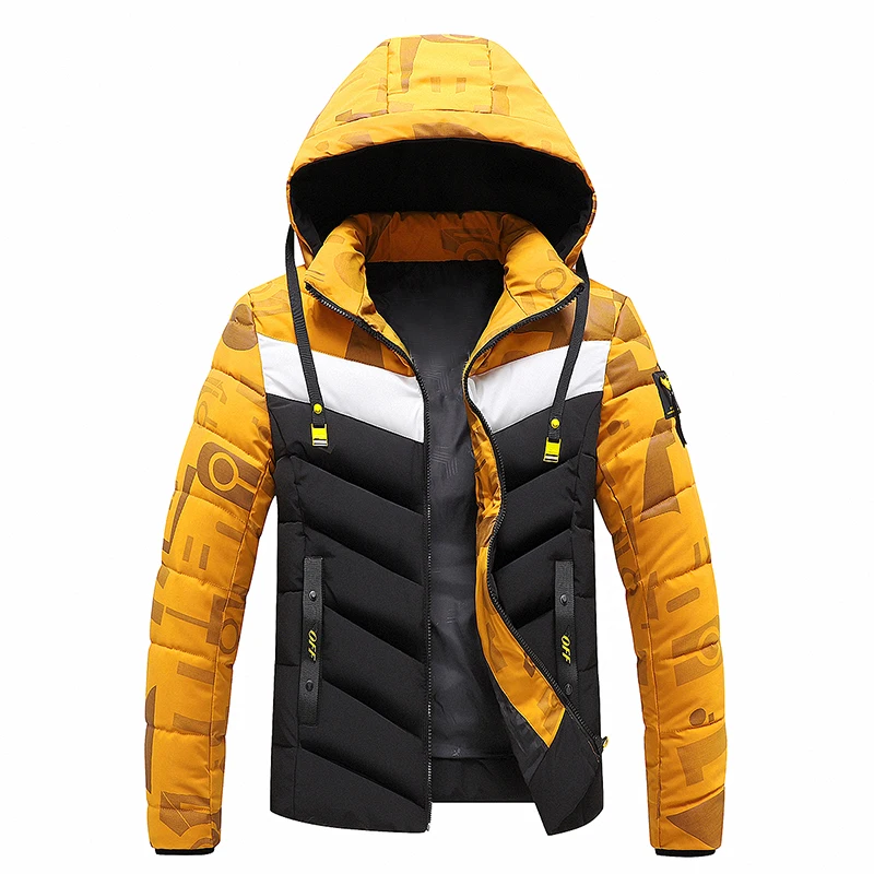 Men Winter Hooded Parka 2022 New Hot Classic Windproof Thick Warm Jacket Coat Men Autumn Outwear Fashion Casual Brand Parkas Men