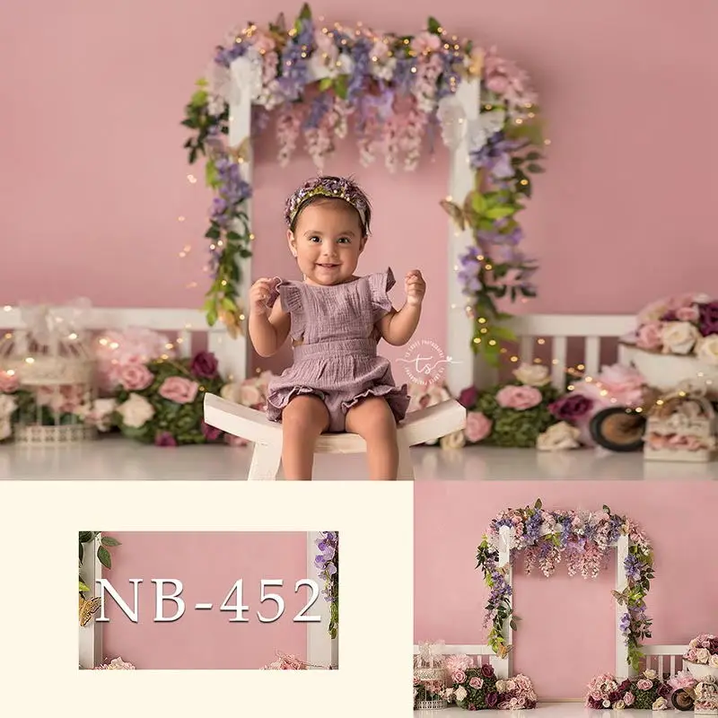 Newborn Baby Photography Backdrops Customized Baby Shower Birthday Party Photo Backdrop Backgrounds For Photo Studio