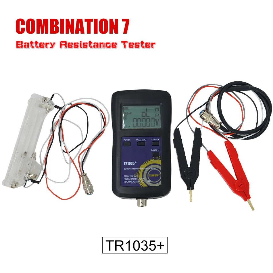 Upgrade YR1035 Original Four-line Lithium Battery Internal Resistance Test Digital TR1035 Electrical 18650 Dry Battery Tester C7