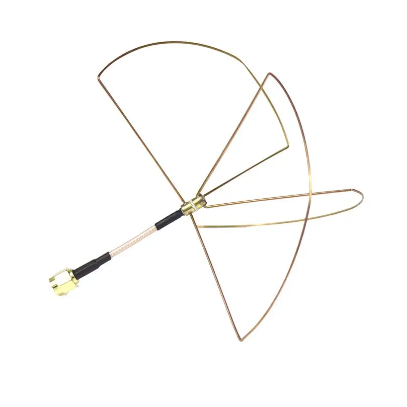 Antenne circulaire polarisée SMA mâle RC FPV 1.2G 1.2GHz, pour émetteur et récepteur de vidéo 1.2Ghz 1.3Ghz