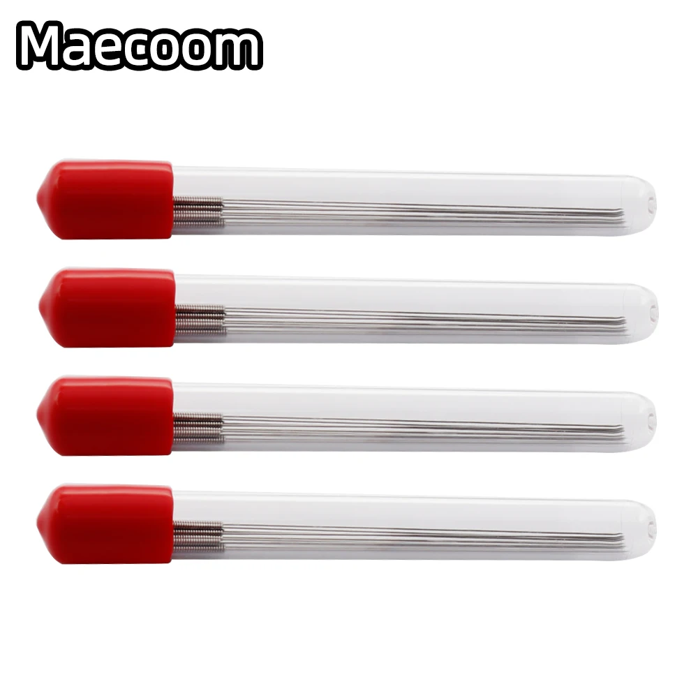 5/10PCS Nozzle Cleaning Naald Speciale Boor Cleaner Rvs Voor MK8 V6 nozzle Door Gaten 0.2-1.0mm 3D printer onderdelen