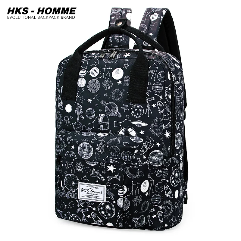 Imagem -02 - Mochila para Meninas e Meninos Adolescentes Mochila Feminina Bagpack de Escola Universitária Harajuku Bolsas de Ombro de Viagem Nova Tendência Moda