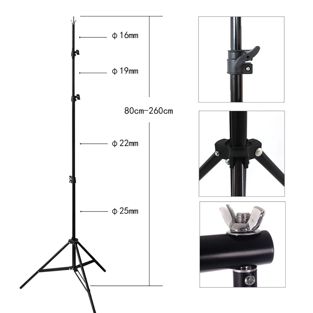 Fotografie Fotostudio Achtergrond Stand Chromakey Groen Scherm Achtergrond Support System Frame Achtergrond Voor Portret Video Schieten