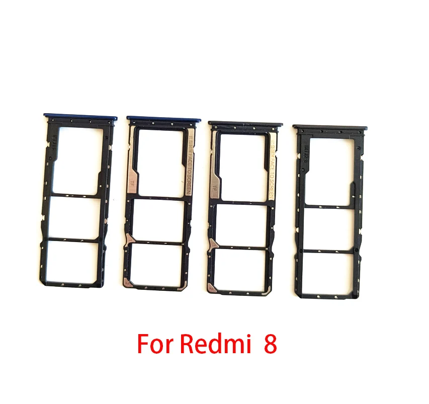 10Pcs For Redmi Note 8 Pro 8T SIM Card Tray Slot Micro SD Memory Holder Adapter