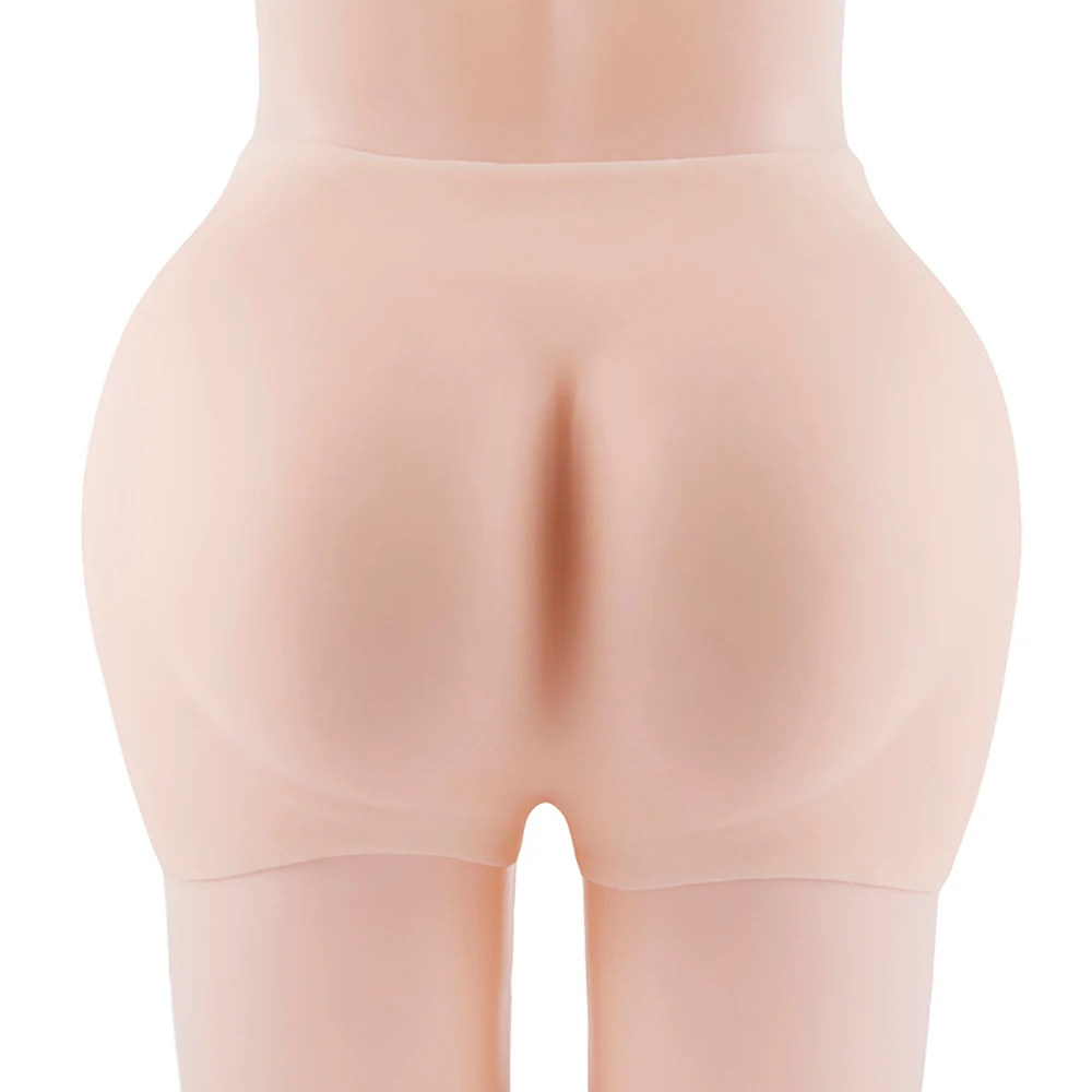 Silicone underwear Fake Buttocks Ass Padded Panties Hips Butt Enhancing Boyshorts Buttocks Enhancers for Women Shapewear