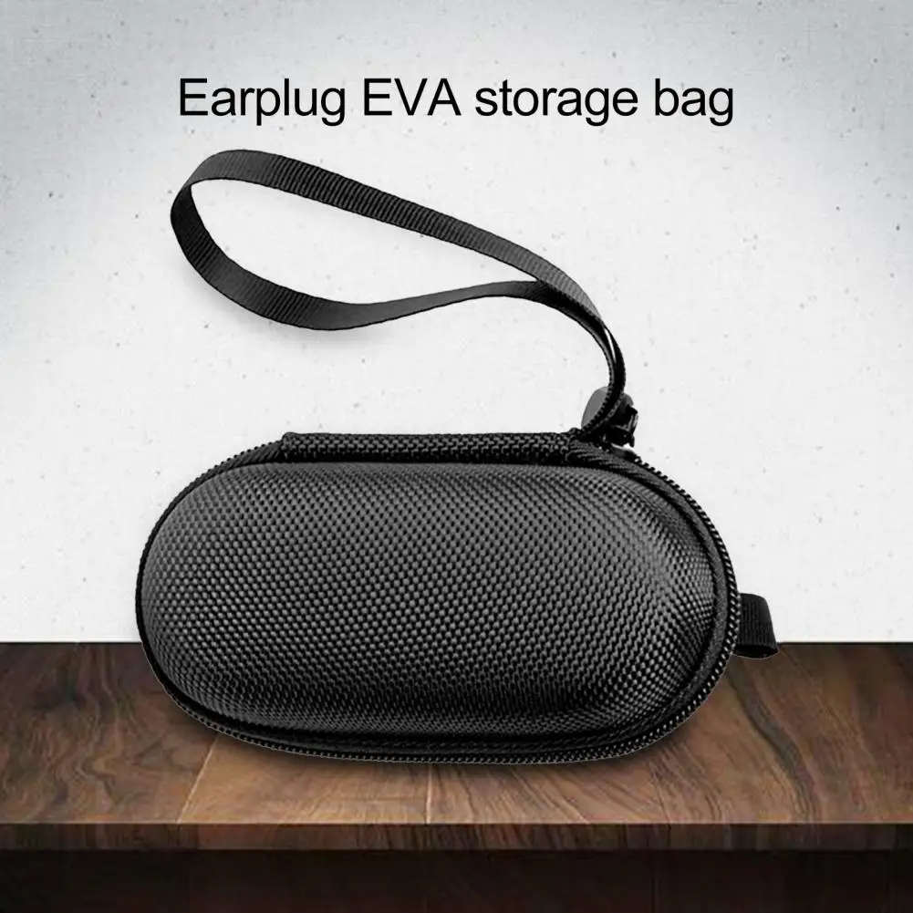 Portable Hard EVA Earphone Storage Bag Carrying Travel Case for Sport Earbuds