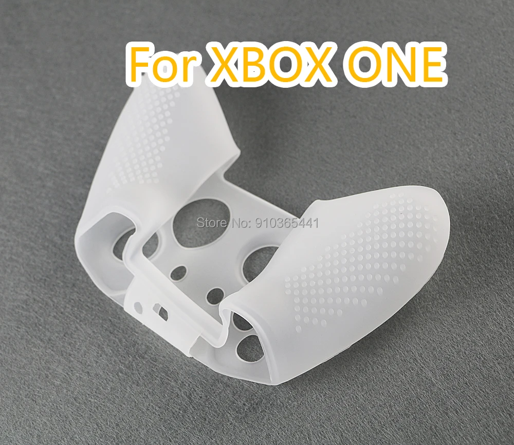 1pc/lot For Xbox One S Controller Silicone Soft Rubber Case Skin Protective Case Protector Cover Gamepad Handles