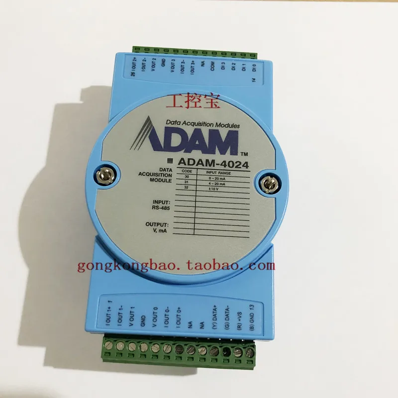 DAM-4024 4-way Analog Output Module Adam-4024-B1E Original