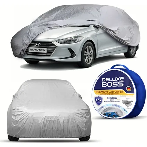 Deluxe Boss Hyundai Elantra Custom fit Car Tarpaulin-10X Ultra Protection