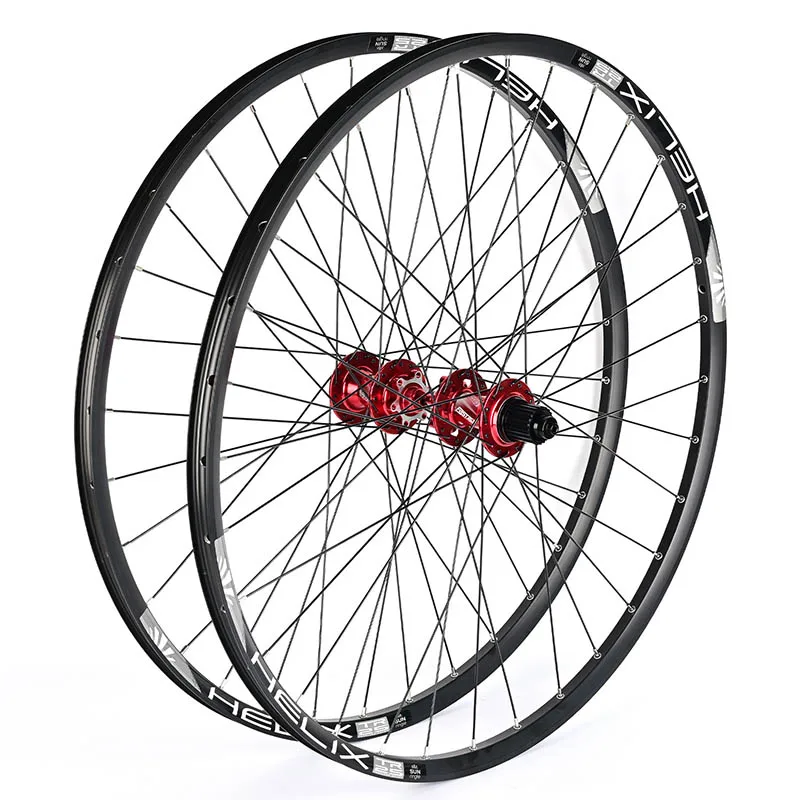 Mountain bike wheelset 26/27.5/29 inchs MTB 29er wheel HG 8-11 speed Fastace Bearing hub SUNringle rim QR/THRU  bicycle wheelset