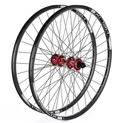 Mountain bike wheelset 26/27.5/29 inchs 4 sealed bearings 32Hole QR/Thru/BOOST Microspline 12s MTB bicycle wheel set Tubeless