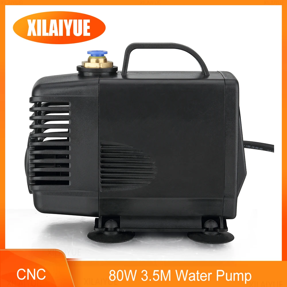 80W 3.5M 220V/110V Water Pump Engraving Machine Tool Cooling for CNC Router 1.5KW/2.2KW Spindle Motor