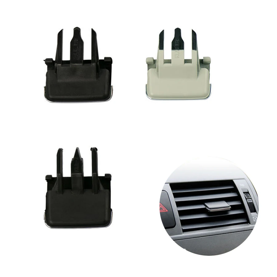 Air Conditioning Vent Leaf Clip Toggle Pad Wind Grille Adjustment Plectrum Knob Outlet Card Piece Repair for Toyota Corolla