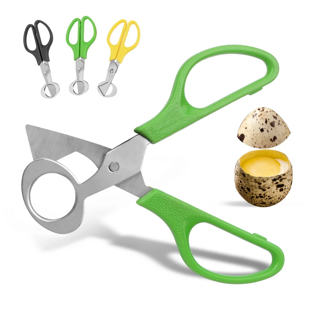 Quail Egg Shell Scissors Rust Resistant Durable Cigar Cutters Multifunction Kitchen Tools Stainless Steel Blade