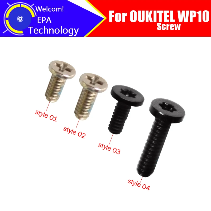 

6.67 inch OUKITEL WP10 Set of screws 100% Original New for Set of screws Replacement Accessories for OUKITEL WP10 phone.