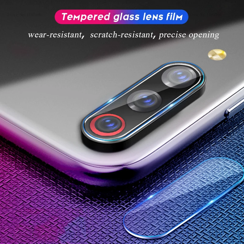 5Pcs Camera Lens Tempered Glass For Xiaomi Redmi 9 9a 9c 8 8a Screen Protector Glass On Redmi note 9 9s Pro 8 8t Film Case