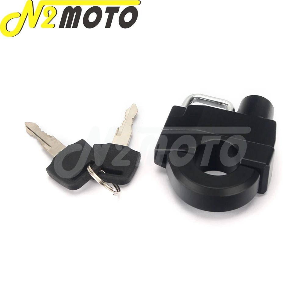 Universal Security Portable 25MM Tube Motorcycle Anti-Theft Mini Helmet Lock For Honda Suzuki BMW Yamaha Hyosung Harley Kawasaki