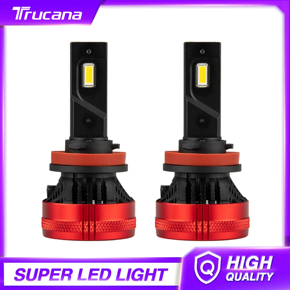 

Trucana 2PCS 110W H7 H4 Led Canbus 20000LM High Power Headlight H11 9005 Hb3 9006 Hb4 9012 HIR2 Led Bulb Turbo Lamp For Car 12V