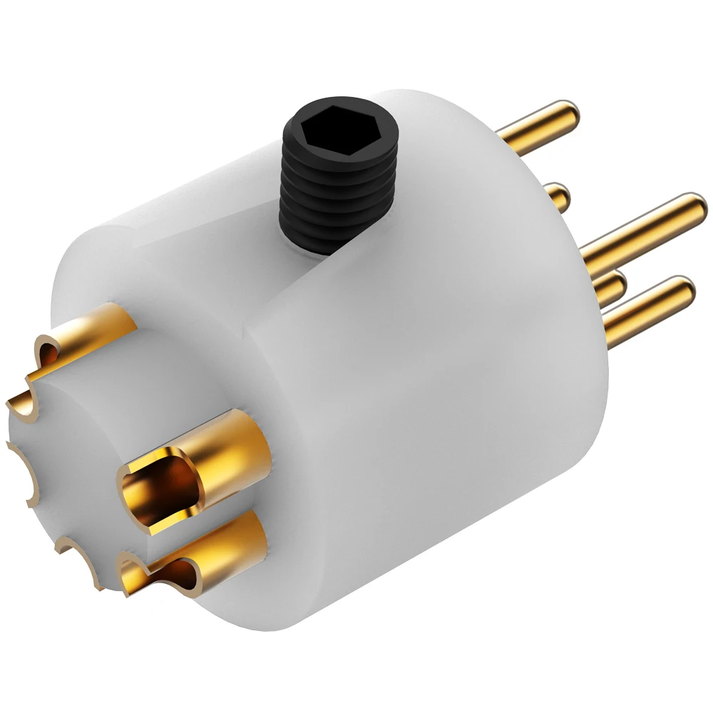 Monosaudio DI92G Plattenspieler 5pin Stecker 24k vergoldet Messing Stecker LP Hifi Recorder Tonearm Tone Arm Stecker Vinyl DIY Jack – Detail 10