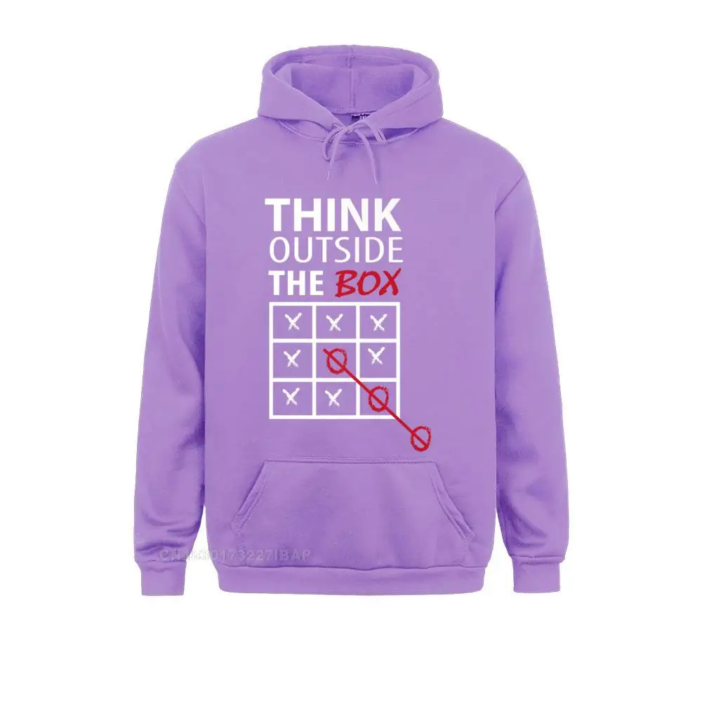 Think Outside The Box Tic-Tac-Toe Hoodie 2021 Fashion Men Sweatshirts Long Sleeve Hoodies Chinese Style Clothes