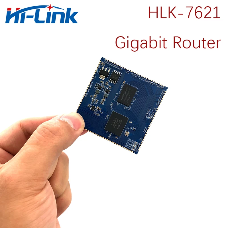 Hi-Link 4G LTE Routing Solutions MT7621A OpenWrt GbE Gigabit Router Module with PCIe Interface HLK-7621