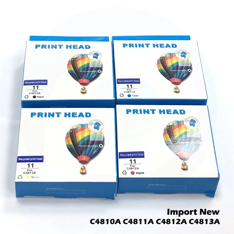 Import New For NO.11 printhead C4810A C4811A C4812A C4813A For Designjet 70 100 110 111 120 500 510 800 Printheads Printer