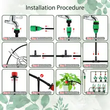 DIY Drip Irrigation System 50M-5M #5