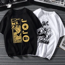 Jojo Bizarre Adventure T-Shirt Men Camiseta T Shirt Fashion 80s 90s Harajuku Japanese Anime Tee Shirt Plus Size Man's T-Shirt