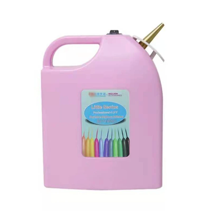 ชาร์จยาวบอลลูน Air Inflator แบบพกพาไร้สายบอลลูนปั๊ม DC 12V