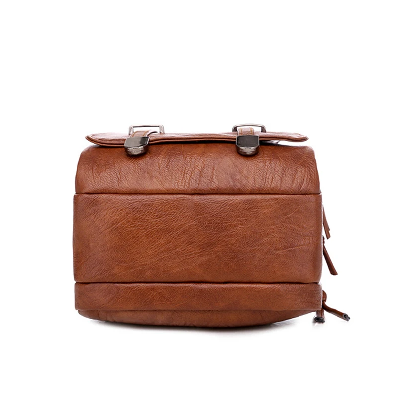 Multifunktionale Weiche PU Leder Kleine Schulter Tasche Für Frauen Vintage Mode Umhängetasche Weibliche Geldbörse Handy Handtasche – Detail 16