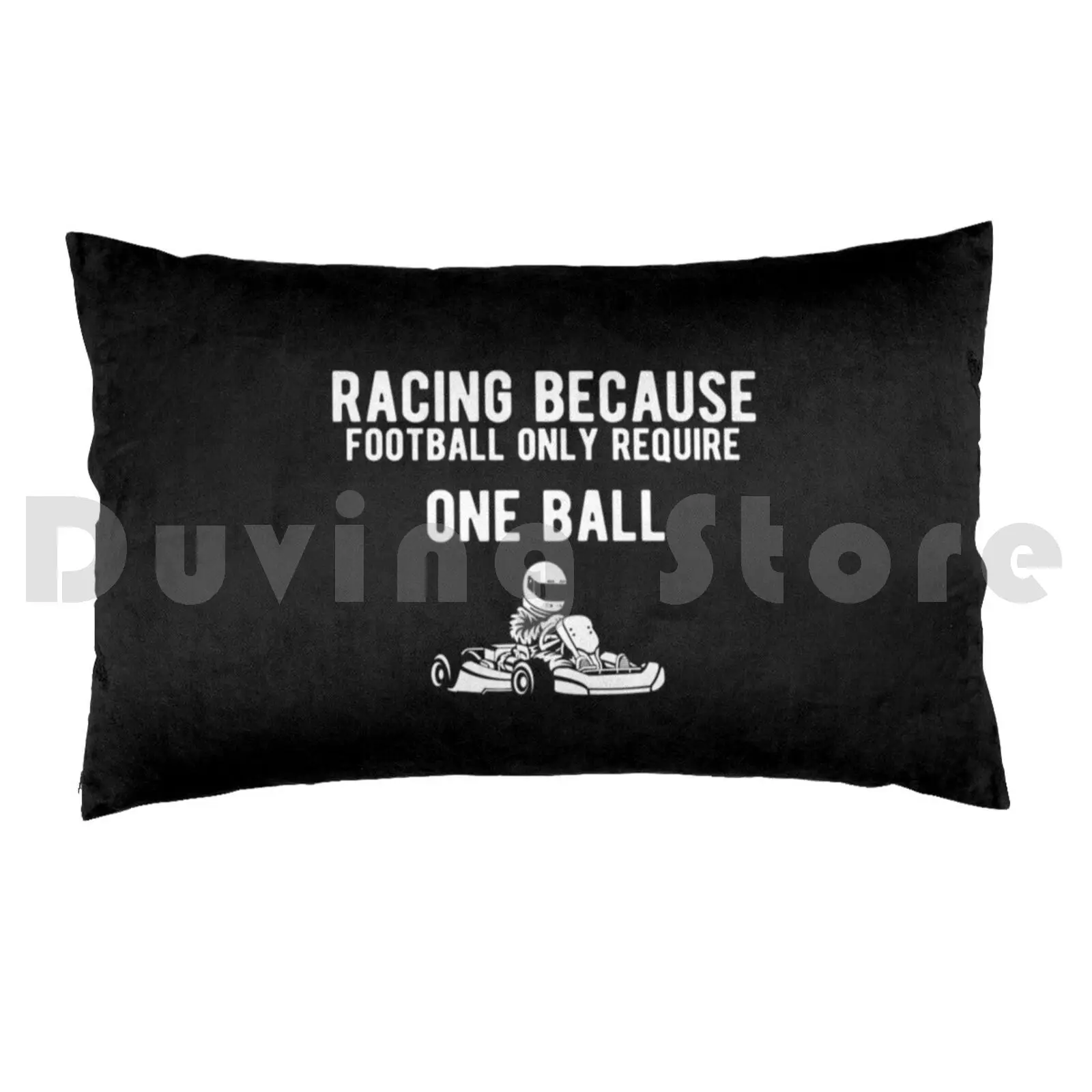 Pillow Case Funny Gokart Racing Car Driver Graphic 1530 Racer Racing Automotive Auto Jdm