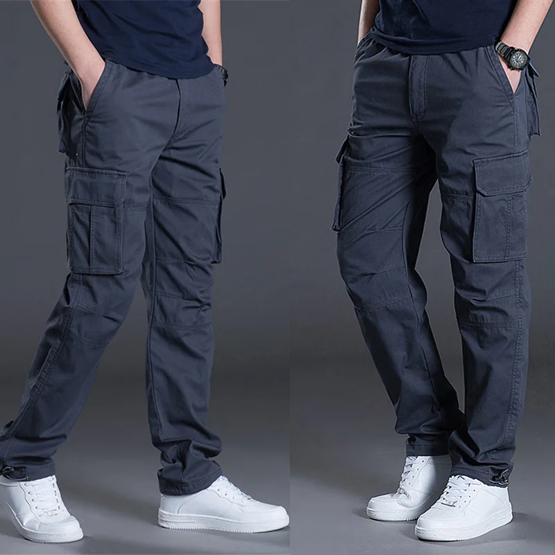 

MRMT 2024 Brand Fall Winter New Men's Casual Trousers Fashion Loose Straight Trousers Pants for Male Trousers