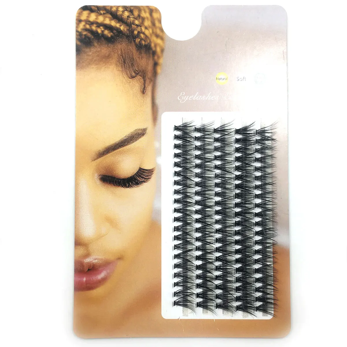 5Rows Individual Lashes Natural Soft Thick Cluster False Lashes 10D/20D/30D/40D Mink Volume Eyelashes Eye Extension Makeup Tool