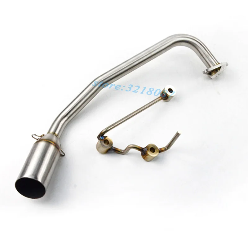 

Motorcycle Exhaust Full System Modified Moto Front Middle Link Pipe Slip On For Honda PCX125 PCX150