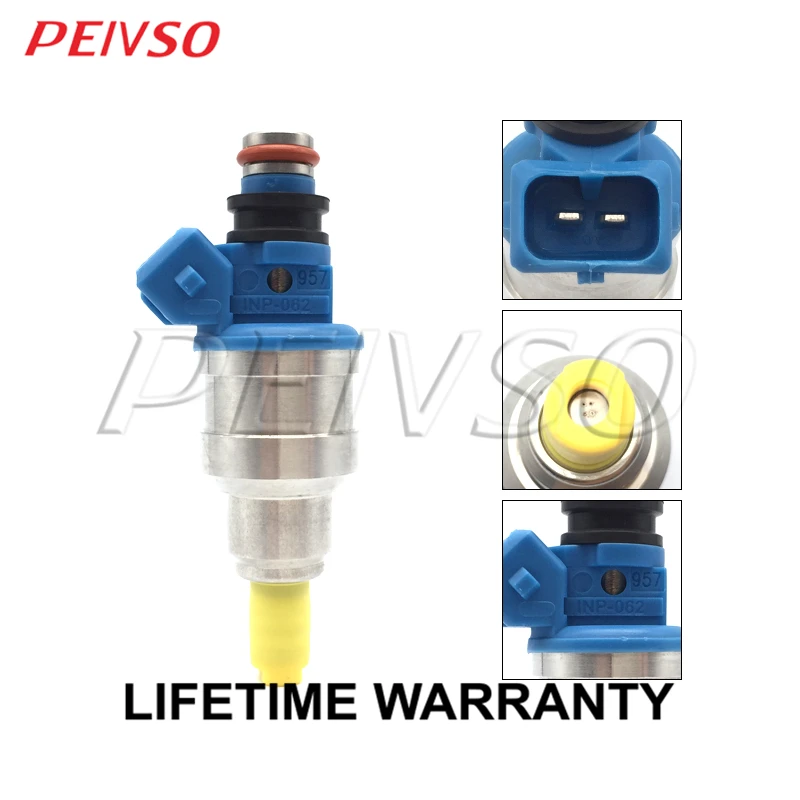 PEIVSO 4pcs INP-062 MD175075 Fuel Injector for MITSUBISHI&PLYMOUTH MIRAGE 93~96 COLT 93~94 1.5L